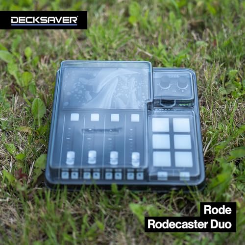 decksaver-cover-f-r-rode-rodecaster-duo-polycarbonat-schutzh-lle-smoked-clear image 8