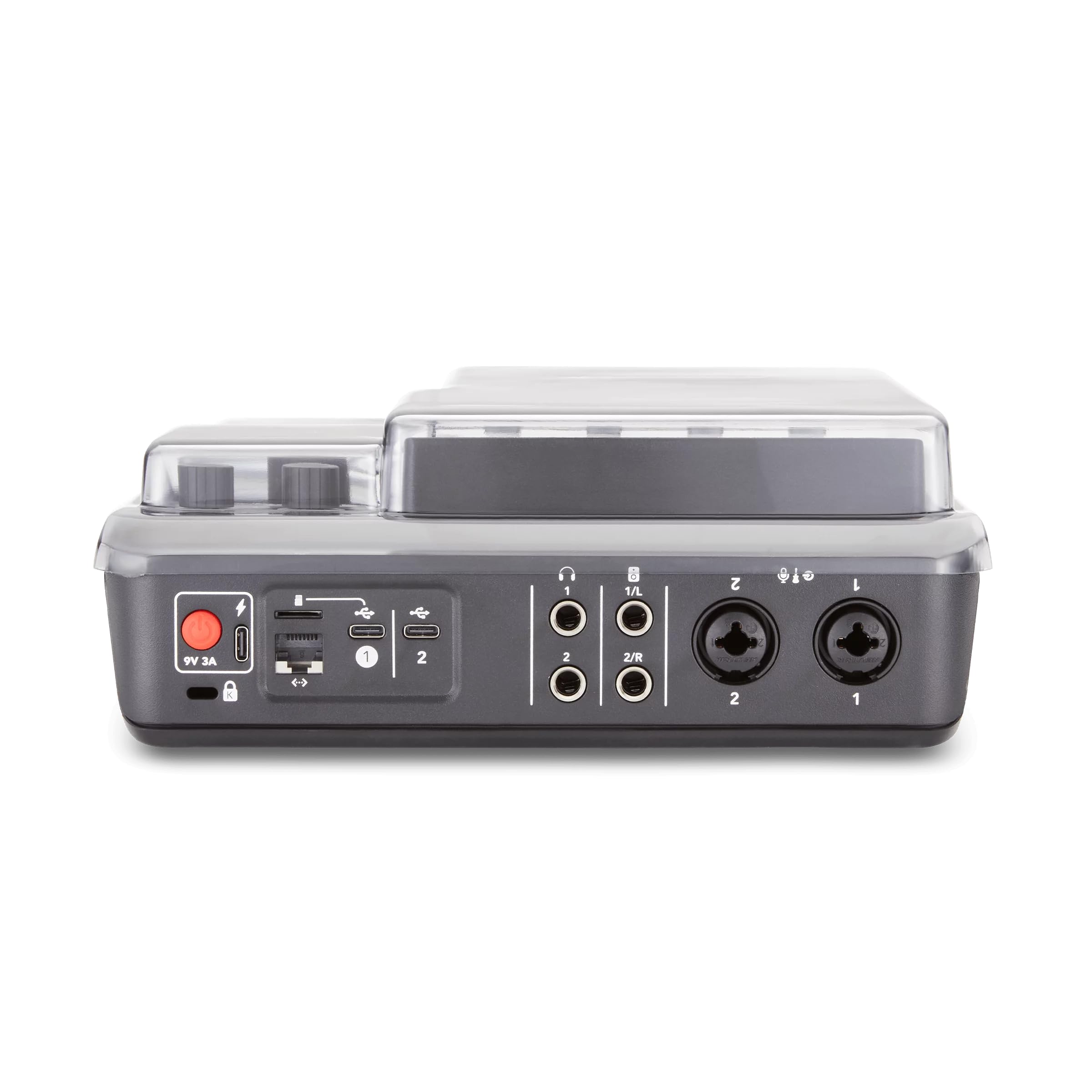 decksaver-cover-f-r-rode-rodecaster-duo-polycarbonat-schutzh-lle-smoked-clear image 6