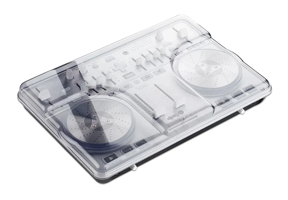 decksaver-ds-pc-spin-cover-f-r-vestax-spin-typhoon-rauchgrau-polycarbonat image 1