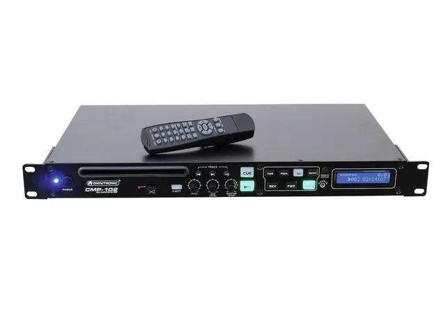 omnitronic-cmp-102-cd-mp3-player-1-he-mit-ir-fernbedienung-und-xlr image 1
