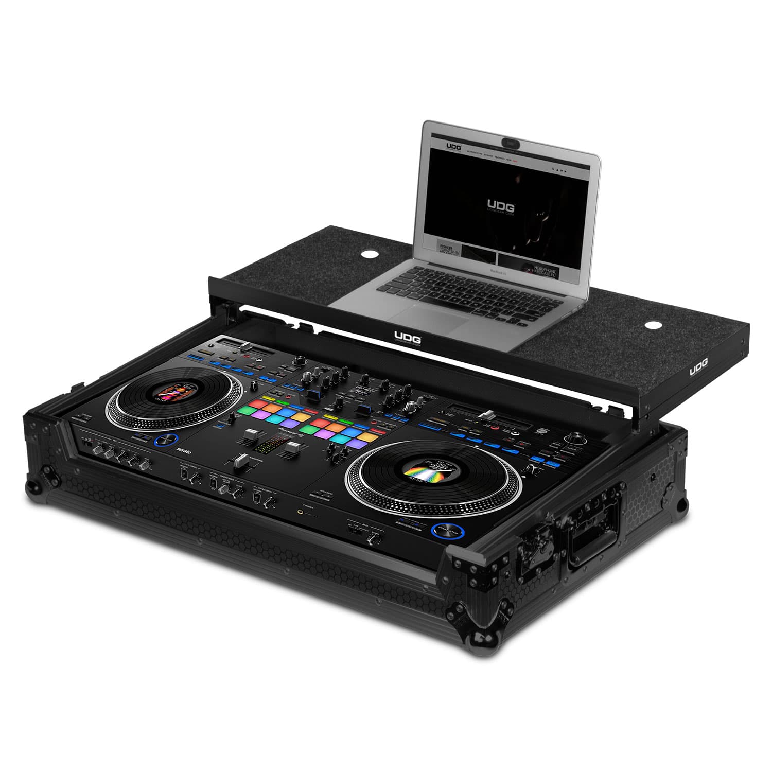 udg-ultimate-flight-case-f-r-pioneer-dj-ddj-rev7-black-plus-mit-laptopablage-rol image 3