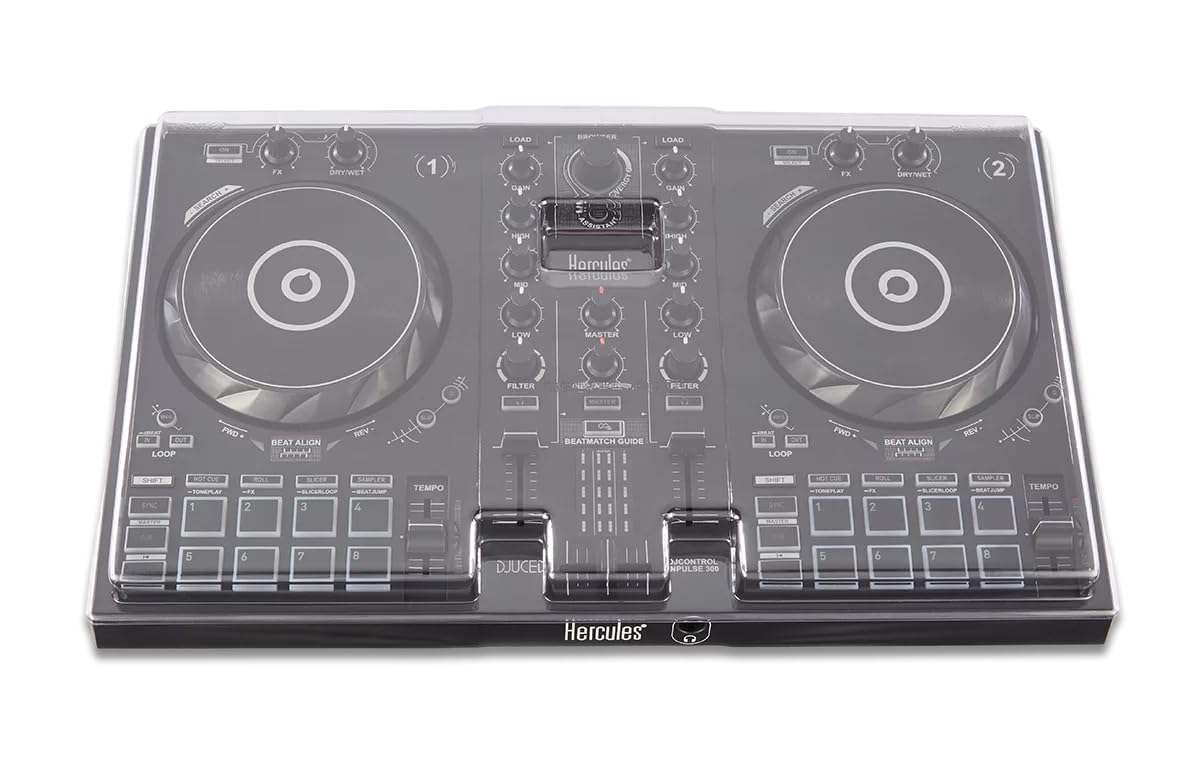 decksaver-schutzcover-f-r-hercules-djcontrol-inpulse-300-transparent image 2