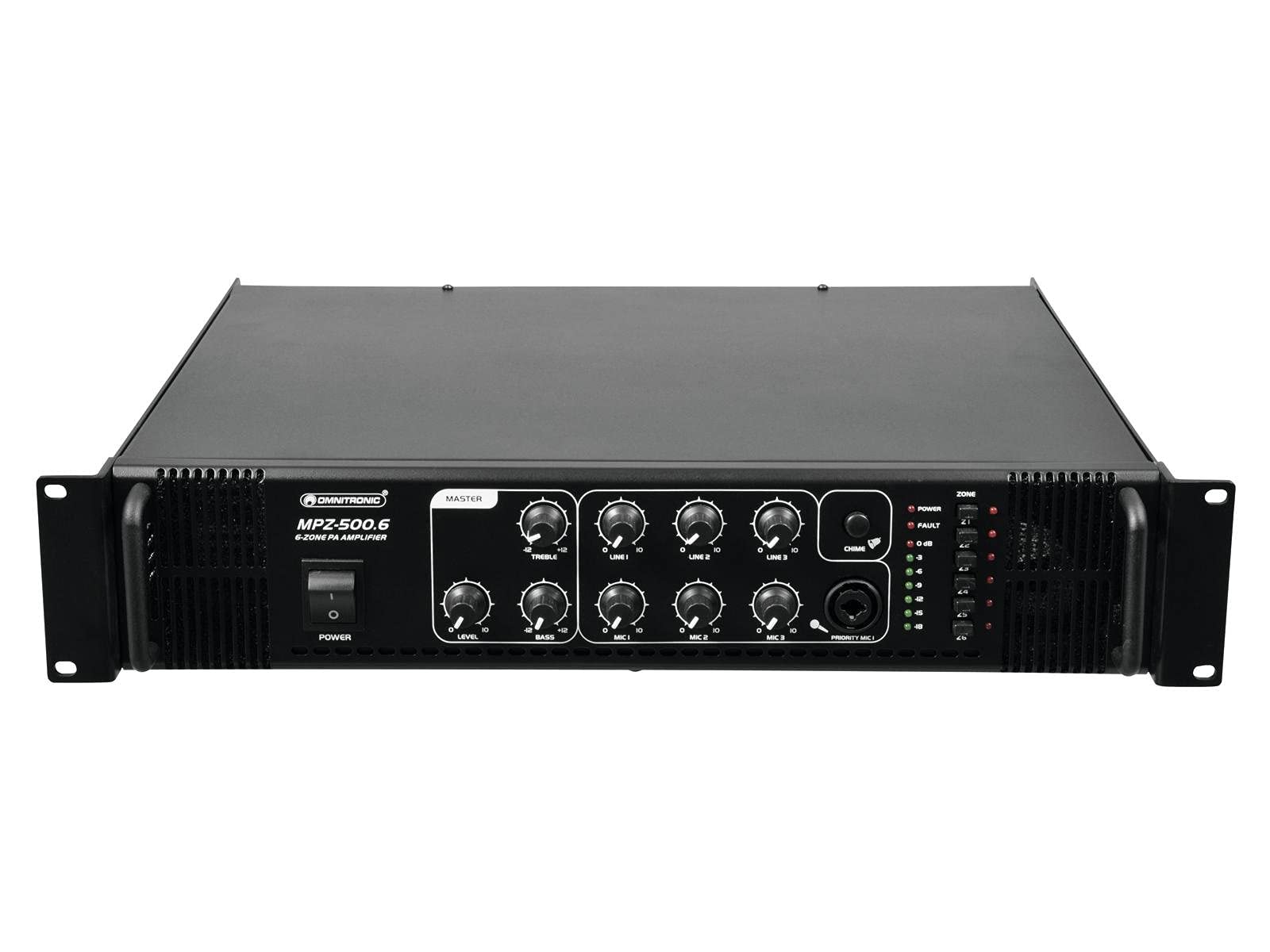 omnitronic-mpz-500-6-mischverst-rker-6-zonen-ela-mono-500w-mp-series image 1