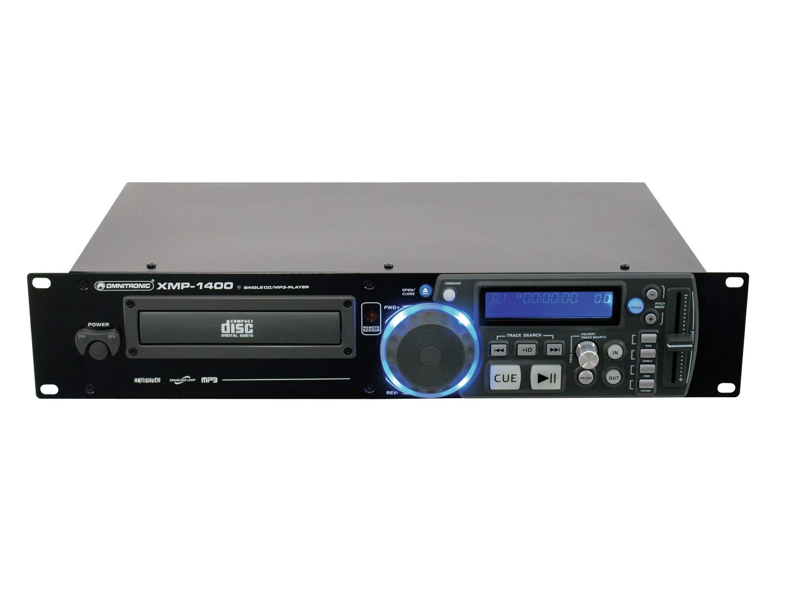 omnitronic-xmp-1400-cd-mp3-player-mit-ir-fernbedienung image 2