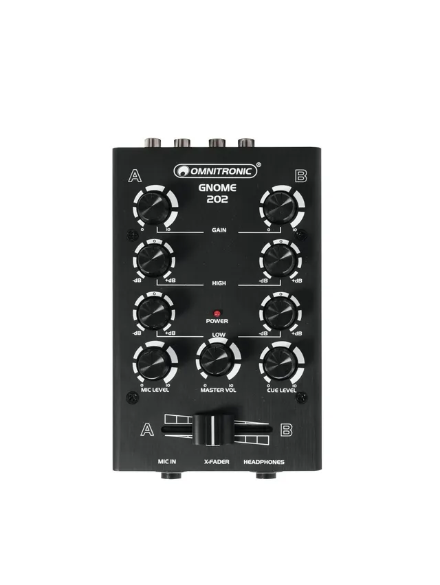 omnitronic-gnome-202-mini-mixer-2-kanal-dj-mixer-schwarz image 1