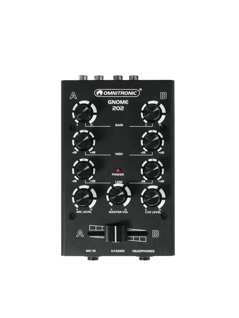 omnitronic-gnome-202-mini-mixer-2-kanal-dj-mixer-schwarz image 1