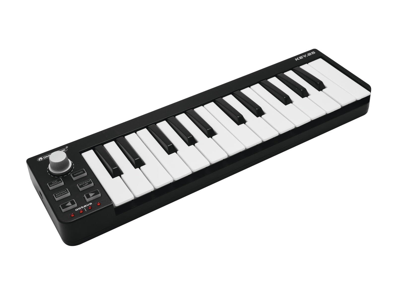 omnitronic-key-25-midi-controller-25-tasten-usb-midi-keyboard image 1
