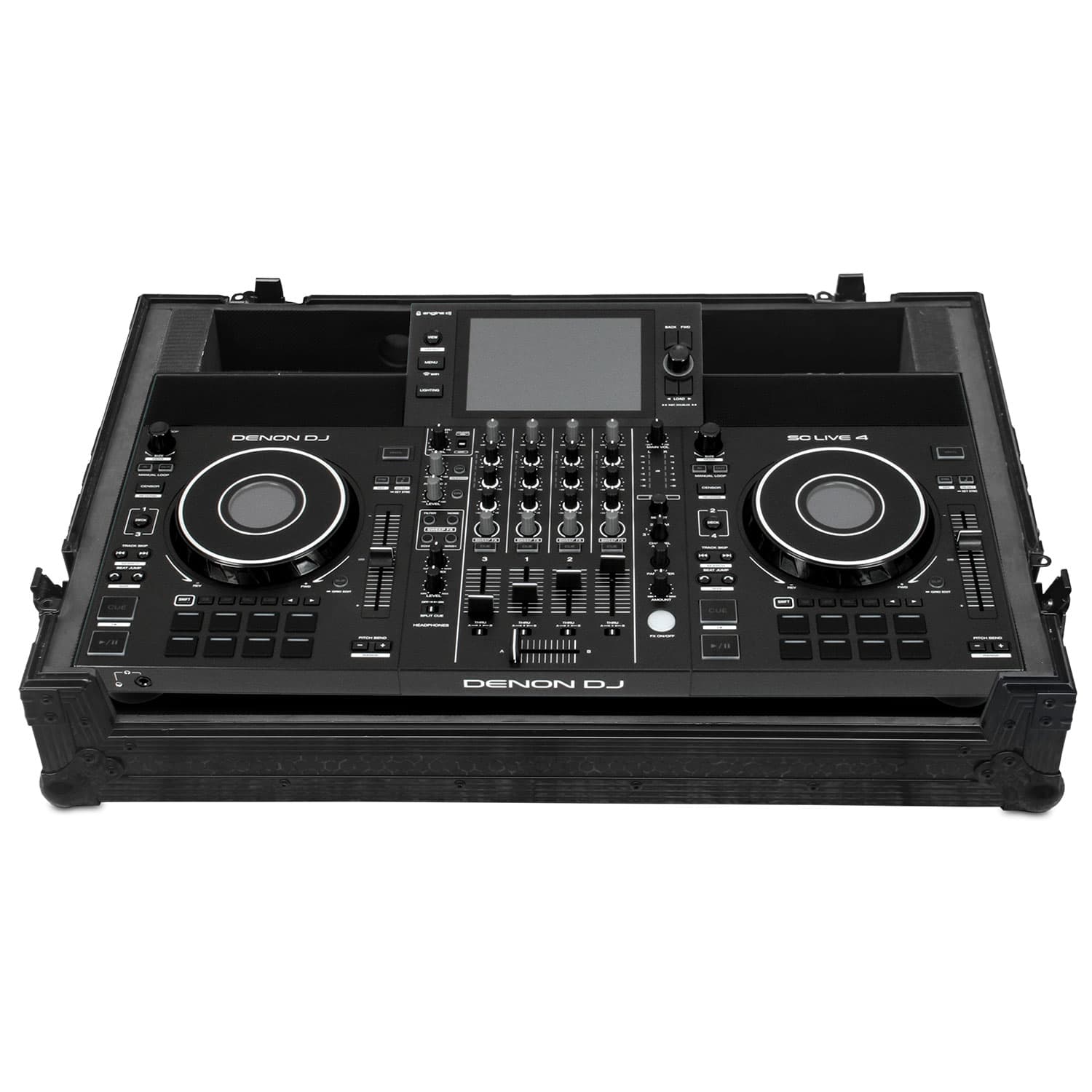 udg-ultimate-flight-case-f-r-denon-dj-sc-live-4-black-plus-mit-rollen image 1