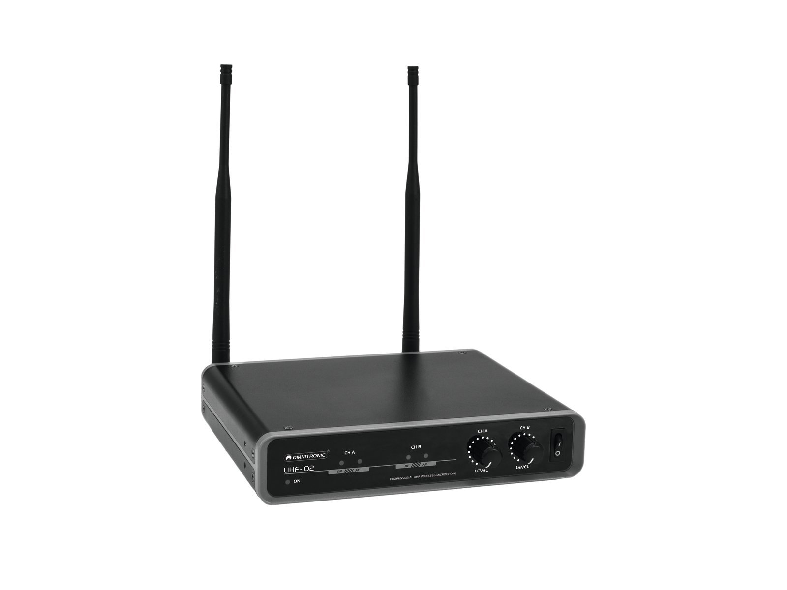 omnitronic-uhf-102-funkmikrofon-system-2-kanal-uhf-mit-2-handmikrofonen image 2