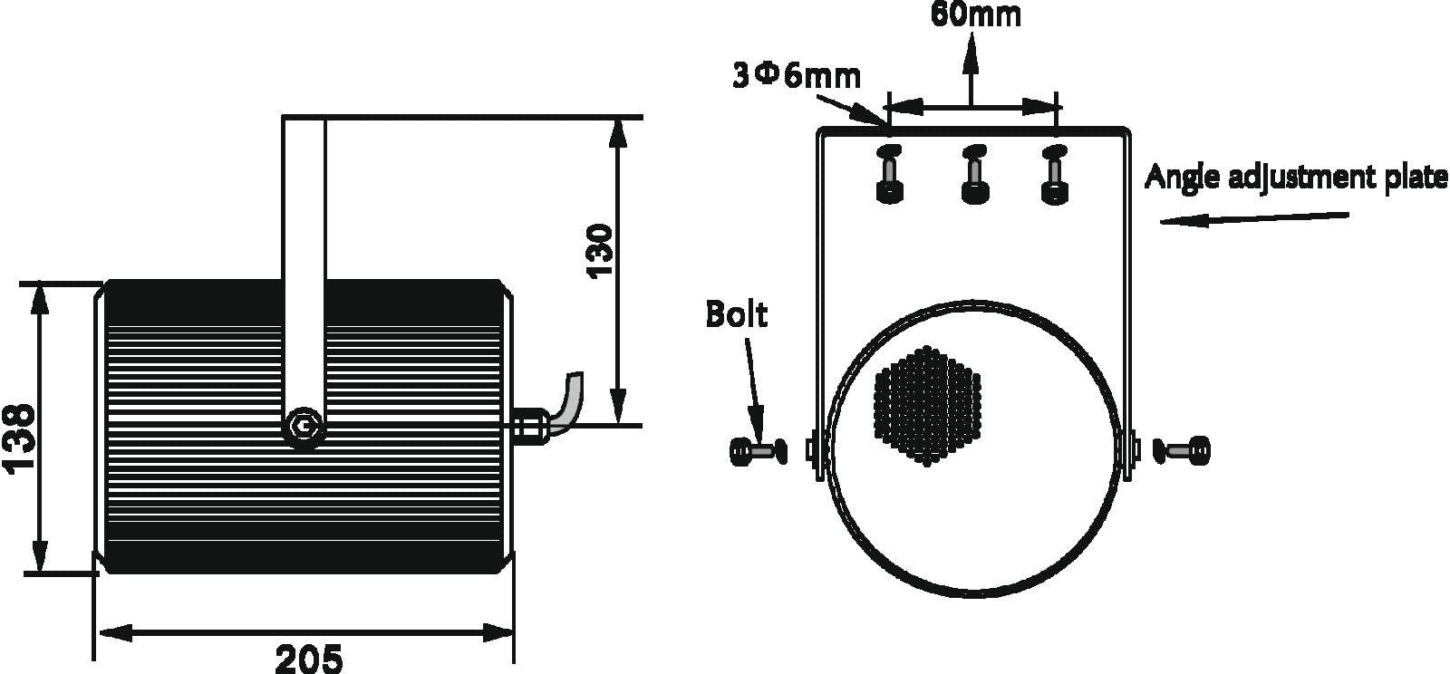 omnitronic-ps-15-projektorlautsprecher-10w-100v-ip44-wetterfest-mit-halterung image 4