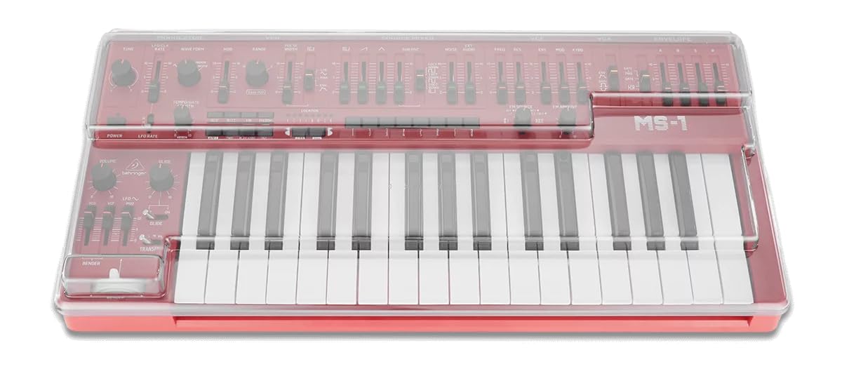 decksaver-cover-f-r-behringer-ms-1-keyboard-schutzabdeckung-transparent image 3
