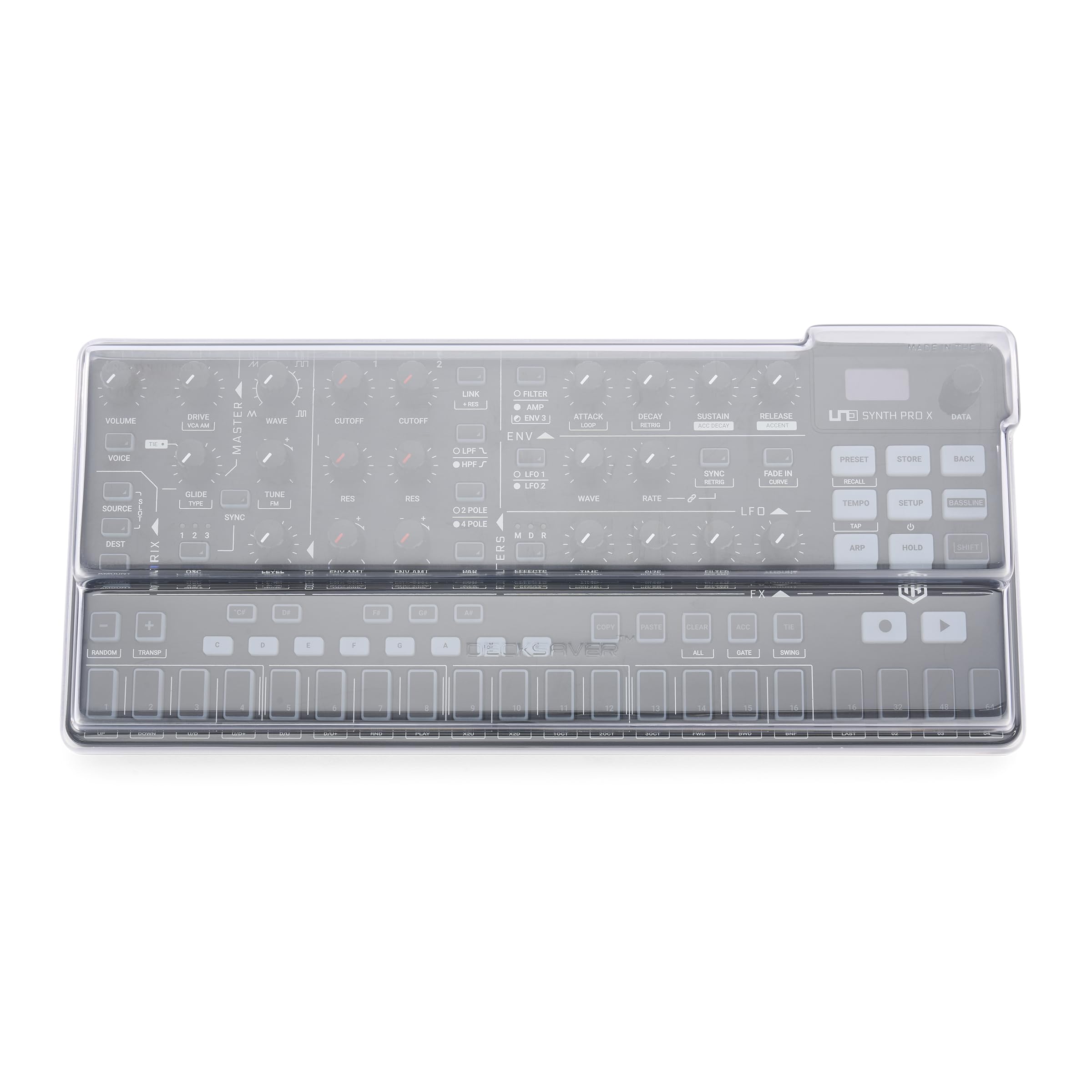 decksaver-uno-synth-pro-x-schutzh-lle-ds-pc-unosynthprox-polycarbonat-cover image 2