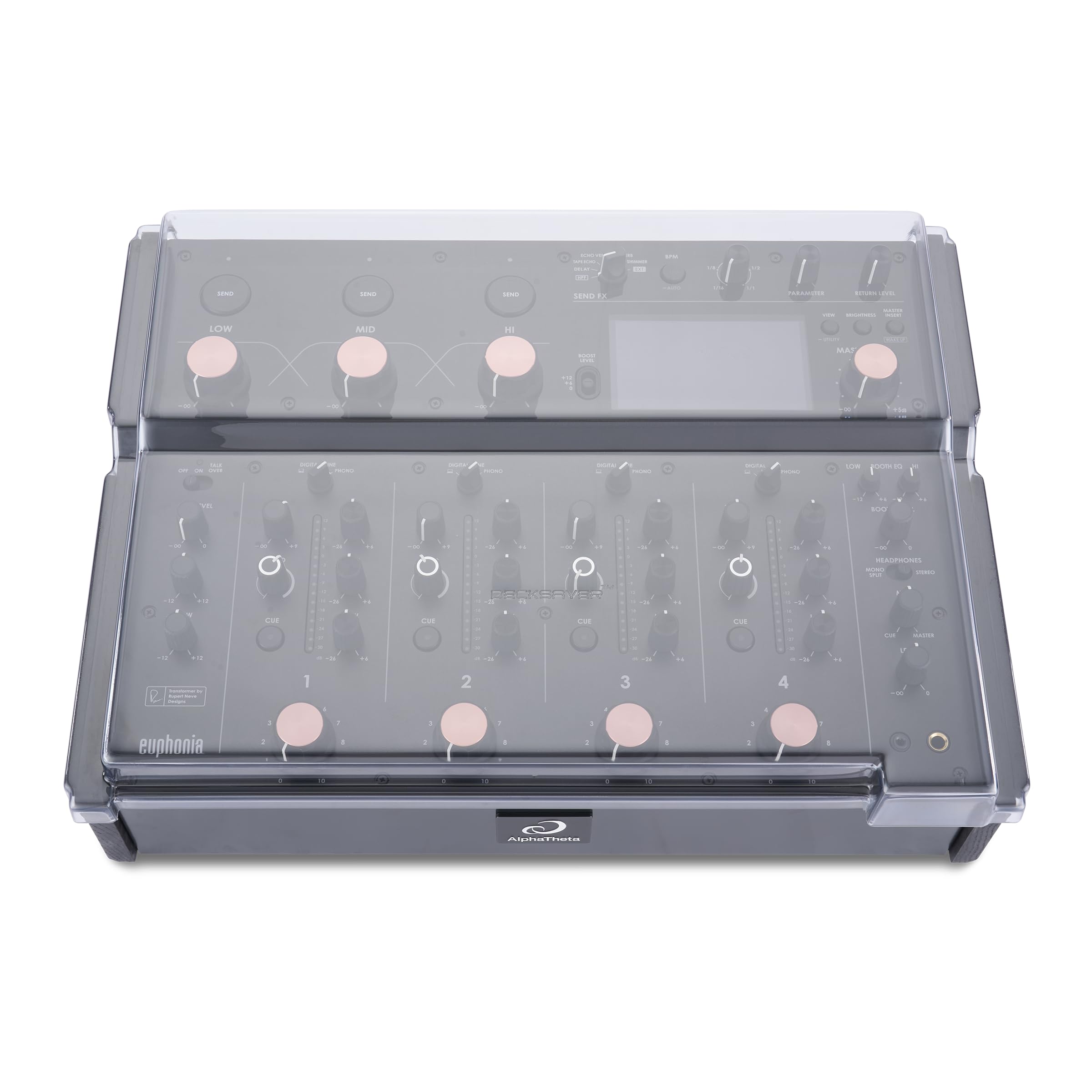 decksaver-alphatheta-euphonia-cover-transparente-mixer-abdeckung image 3
