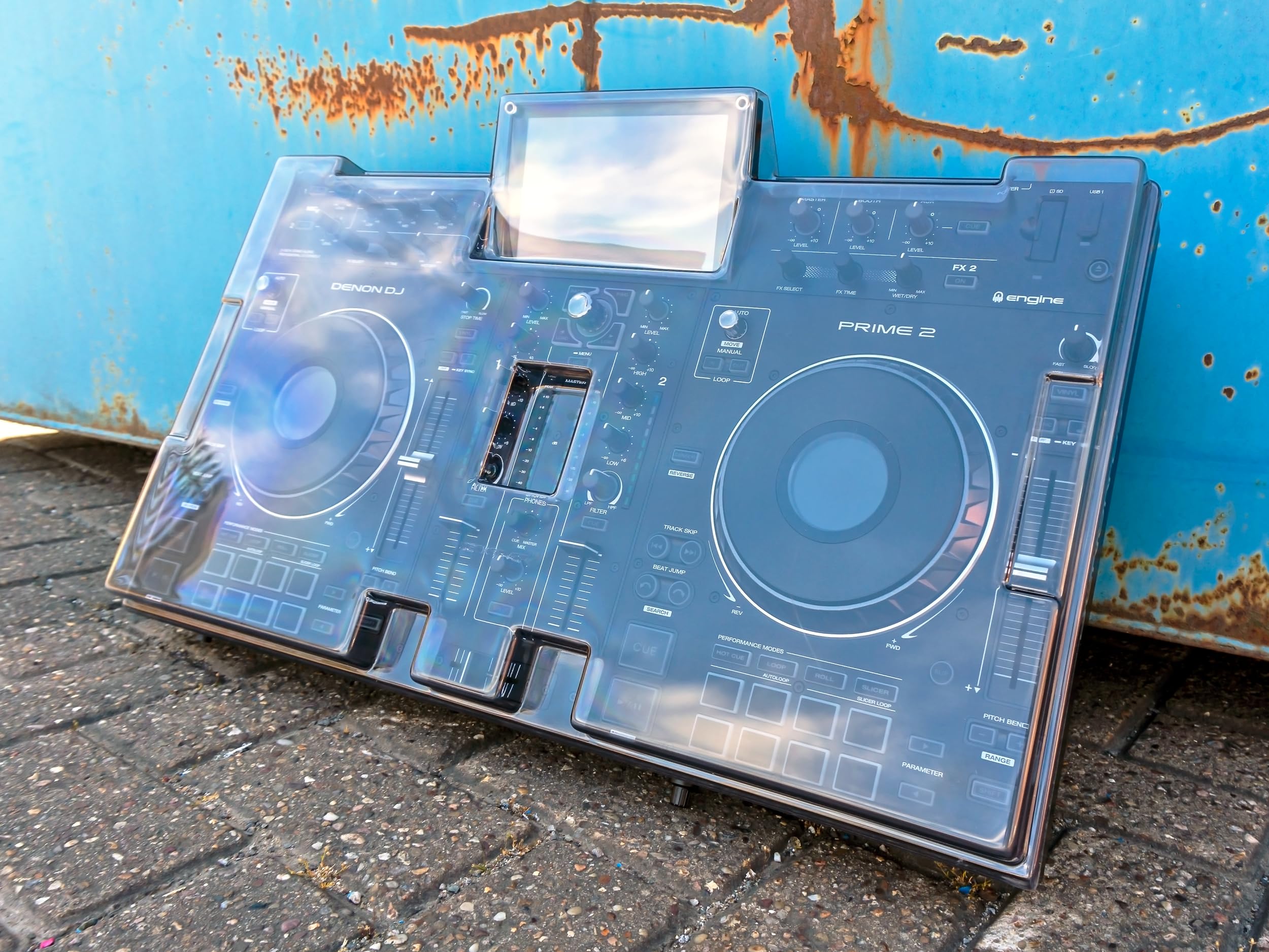 decksaver-denon-dj-prime-2-schutzabdeckung-f-r-dj-controller image 2