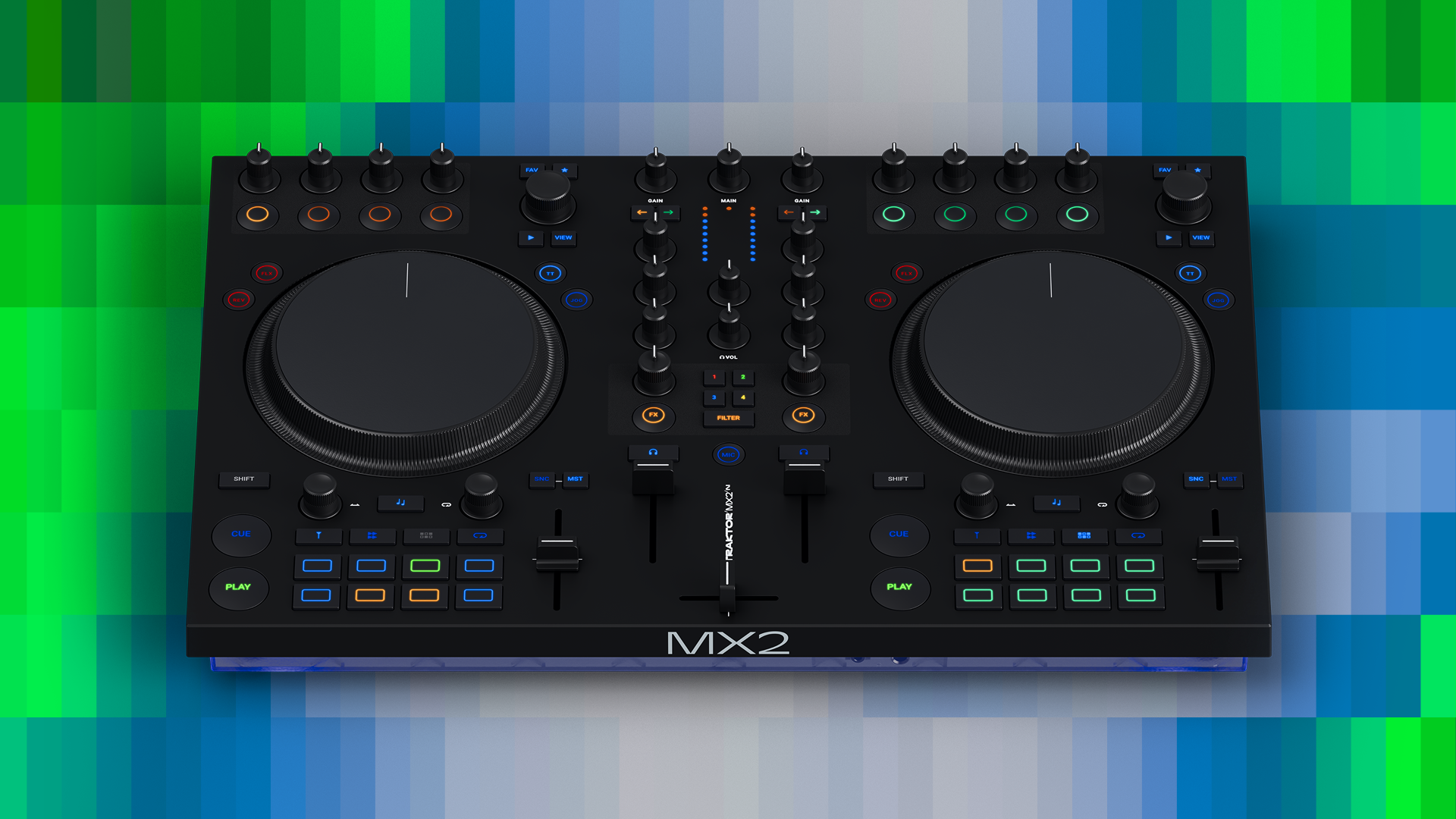 native-instruments-traktor-mx2-dj-controller image 1