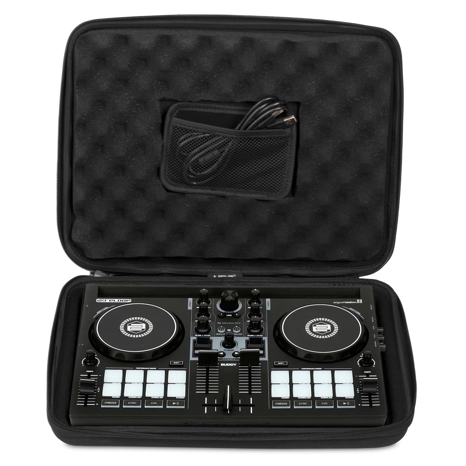 udg-creator-pioneer-dj-ddj-xp2-reloop-buddy-ready-hardcase-schwarz image 5