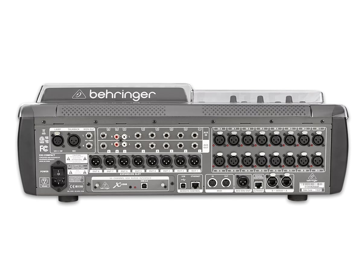 decksaver-dsp-pc-x32compact-pro-staubschutz-f-r-behringer-x32-compact image 4