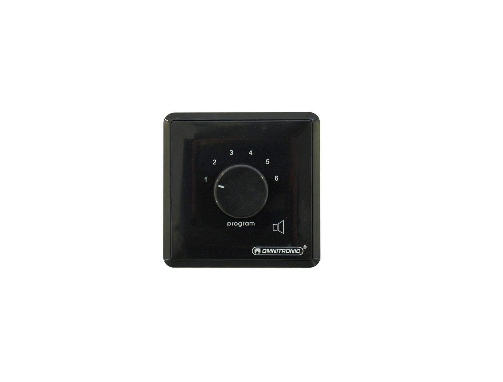 omnitronic-ela-programmw-hler-mono-schwarz-mit-24-v-pflichtempfang image 1