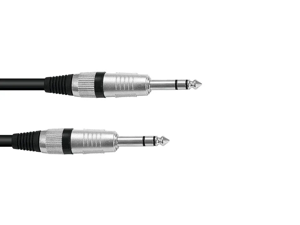 omnitronic-klinkenkabel-6-3-stereo-0-5m-schwarz-road-patchkabel image 1