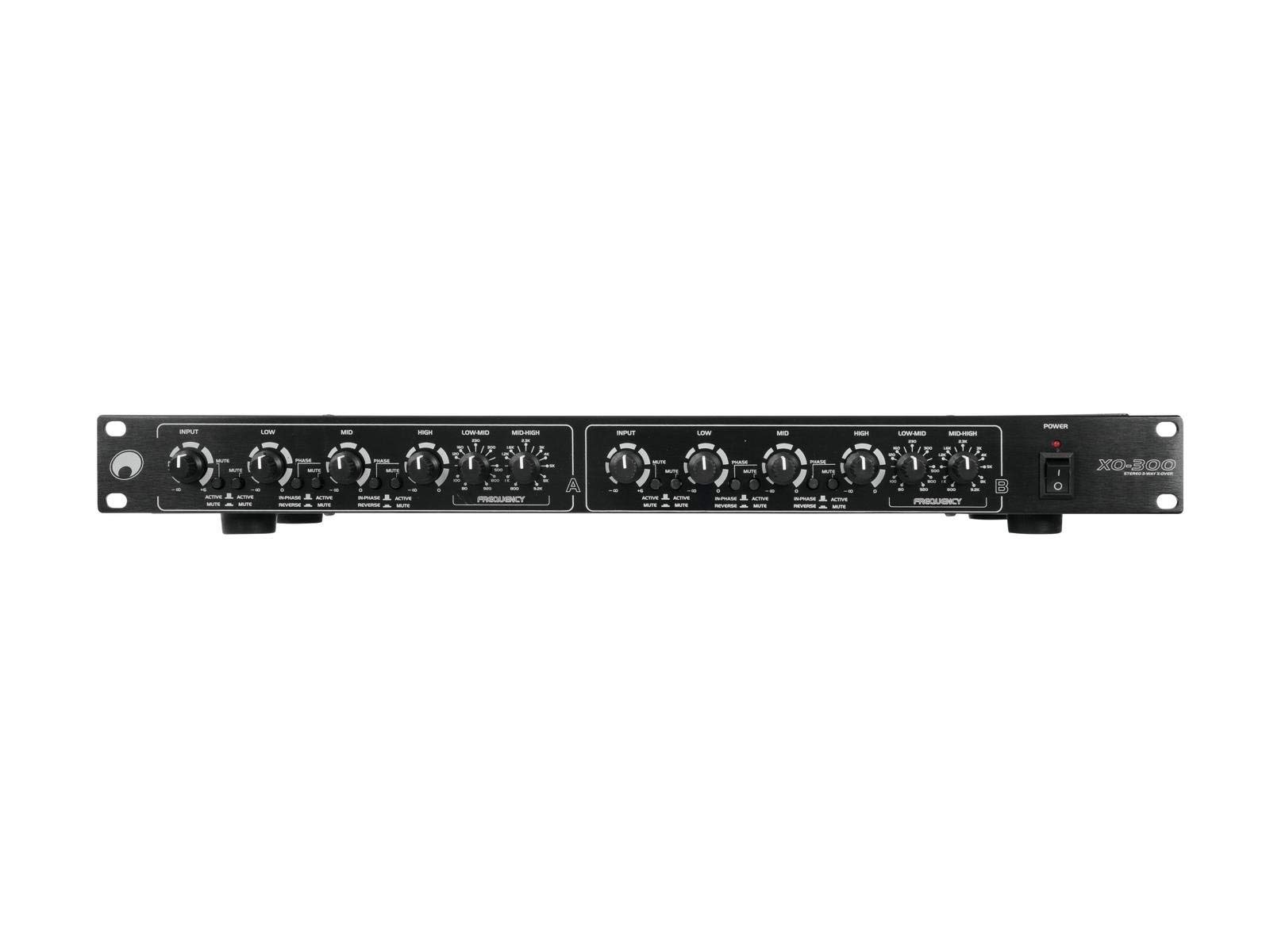 omnitronic-xo-300-aktive-frequenzweiche-stereo-3-wege-mit-xlr image 1