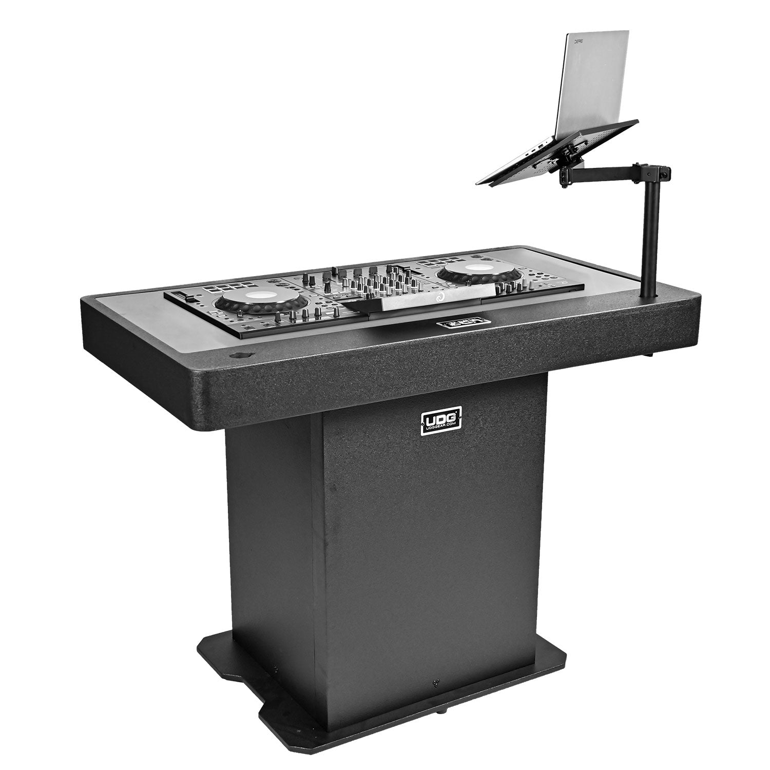 udg-ultimate-dj-podium-workstation-black image 4