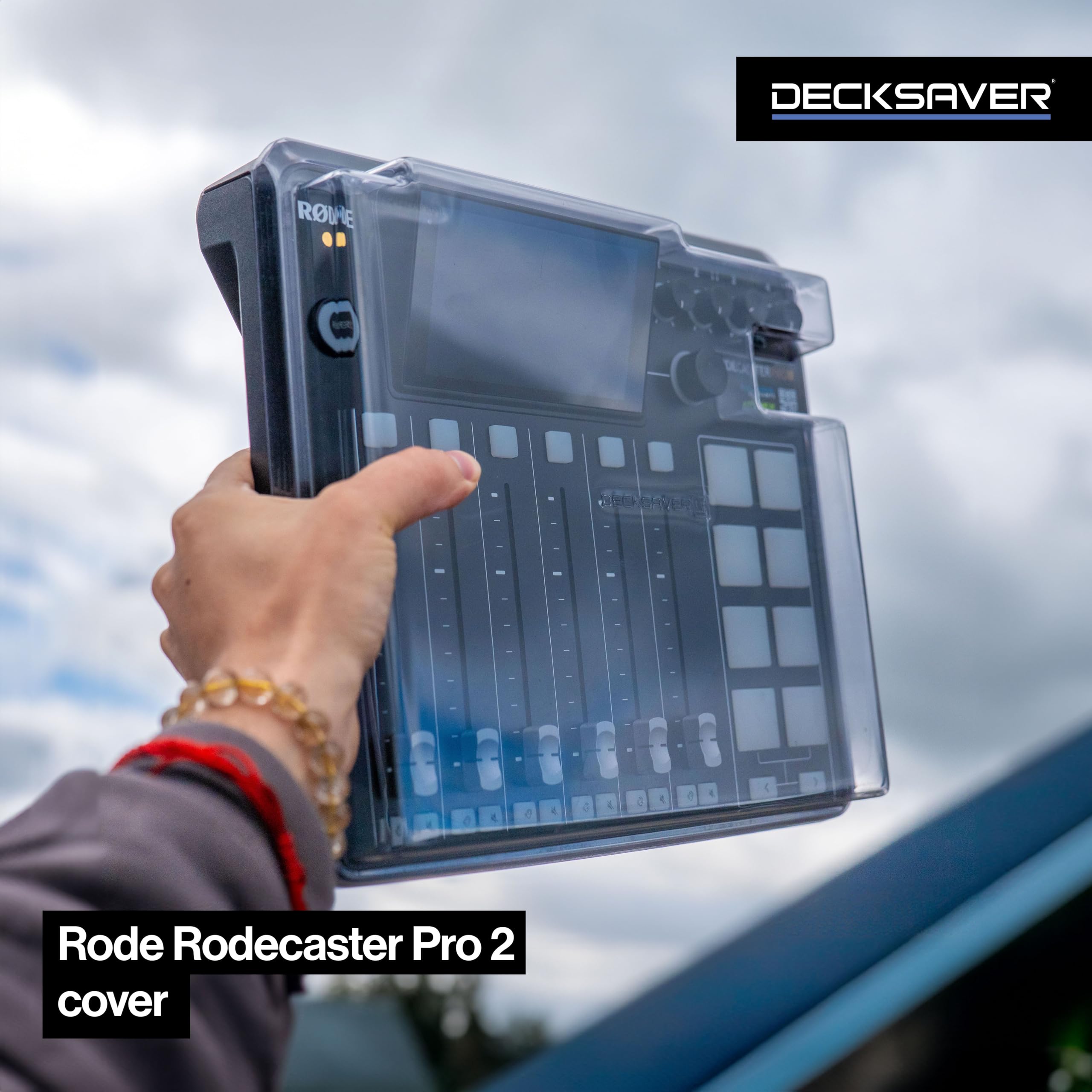 decksaver-rodecaster-pro-ii-schutzh-lle-polycarbonat-cover-rauchklar image 2