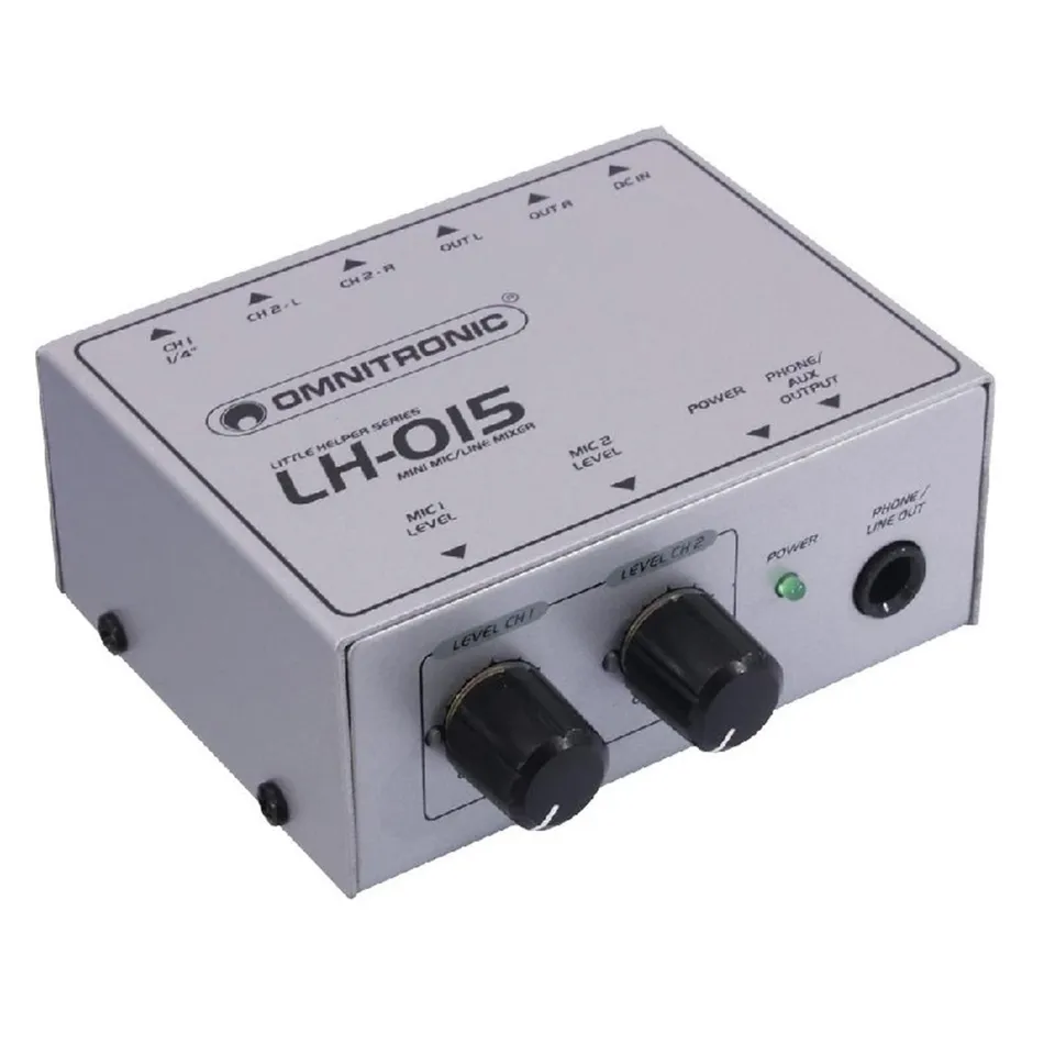 omnitronic-lh-015-2-kanal-mic-line-mixer-mini-mischpult image 1
