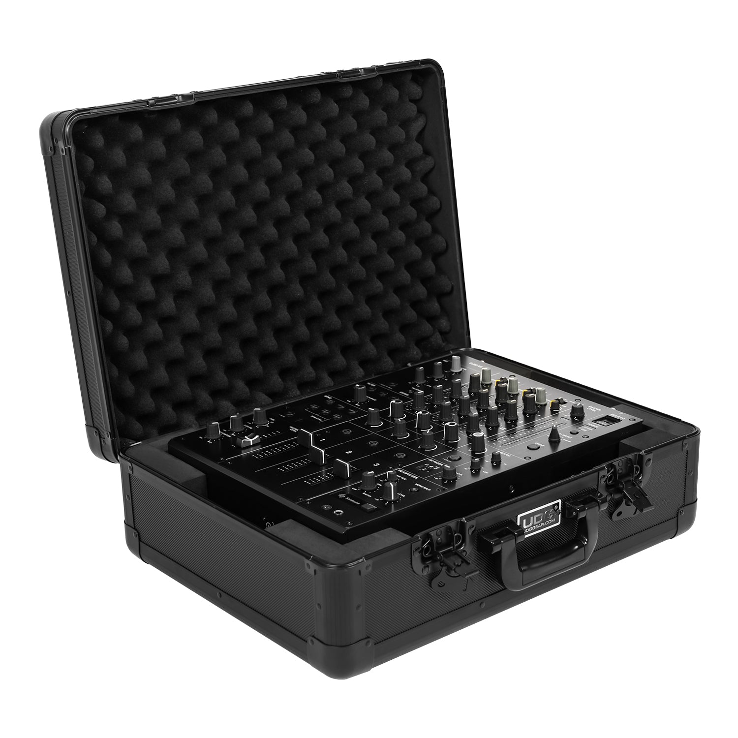 udg-ultimate-aluminum-flight-case-alphatheta-djm-v5-black-mixer-case image 4