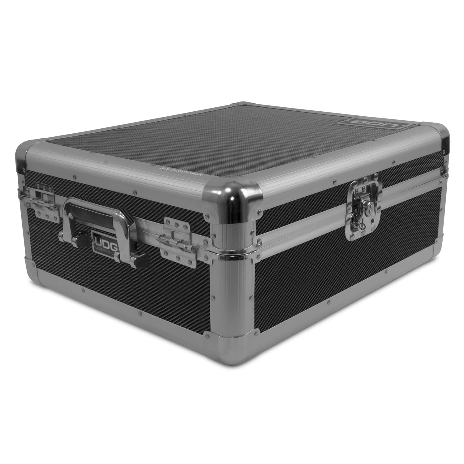 udg-ultimate-pick-foam-carbon-flight-case-multi-format-m-silver image 4