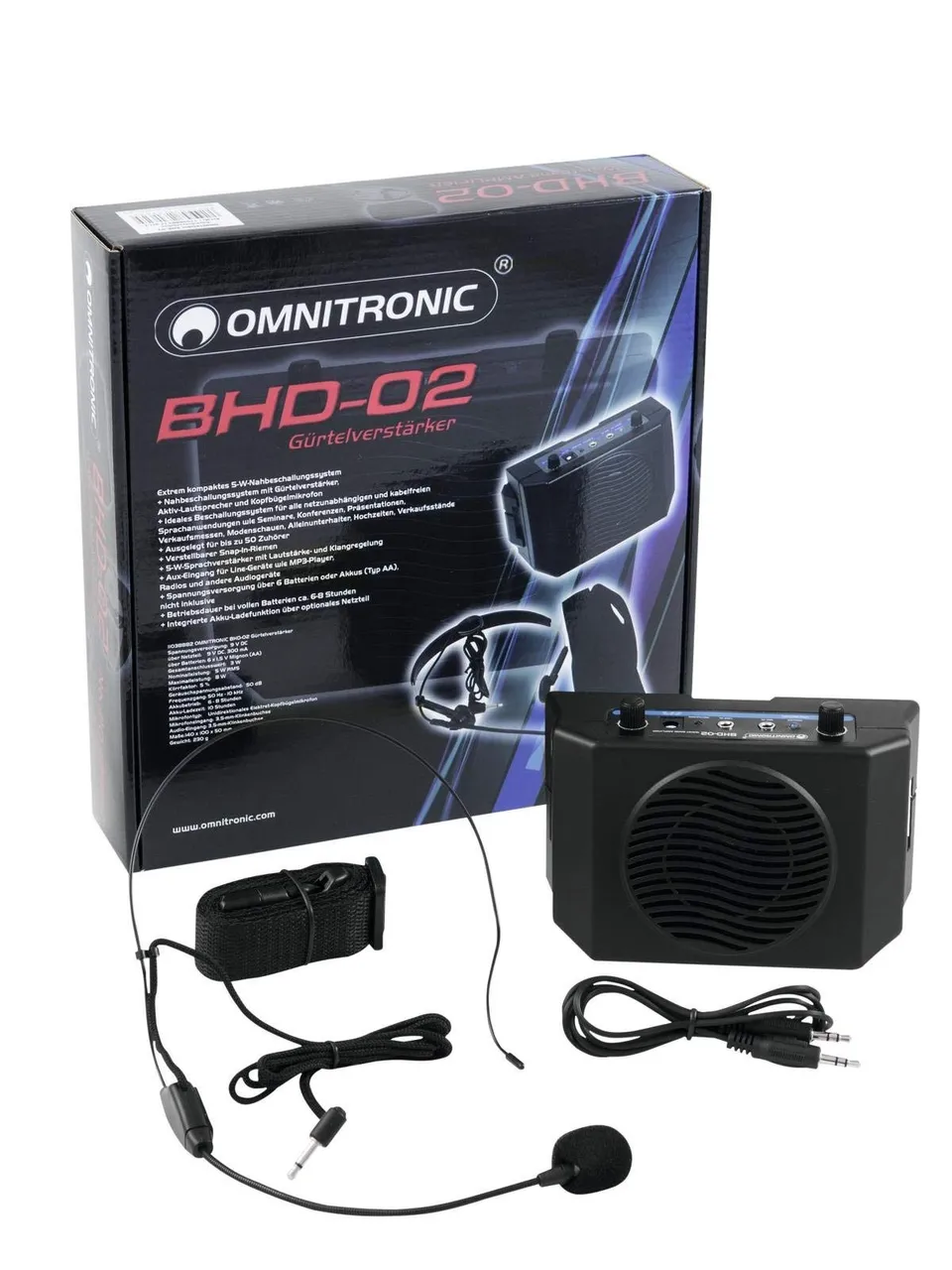 omnitronic-bhd-02-g-rtelverst-rker-5-w-nahbeschallungssystem-mit-headset image 1