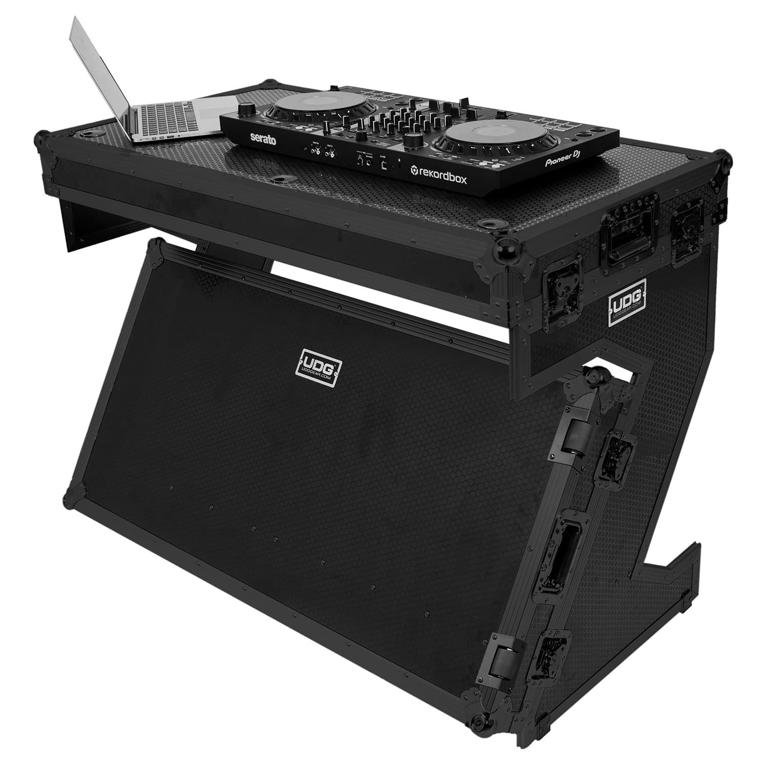udg-ultimate-flight-case-portable-z-style-dj-tisch-plus-mit-rollen image 3