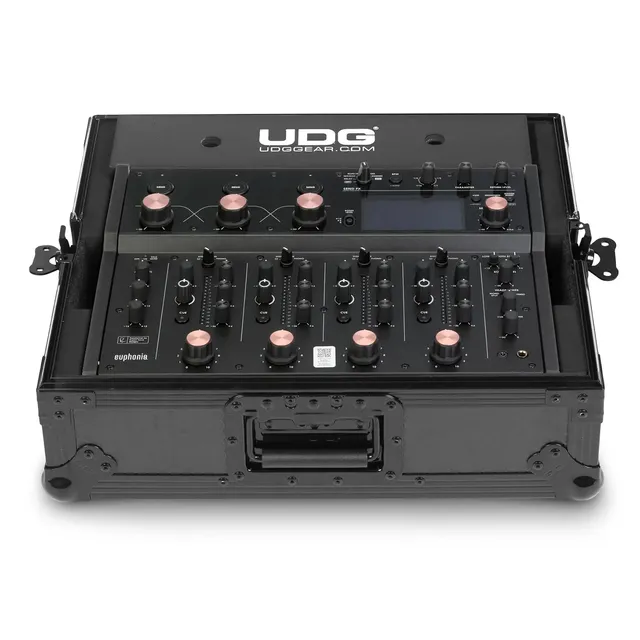 udg-ultimate-flight-case-alphatheta-euphonia-black-dj-mixer-flightcase image 1