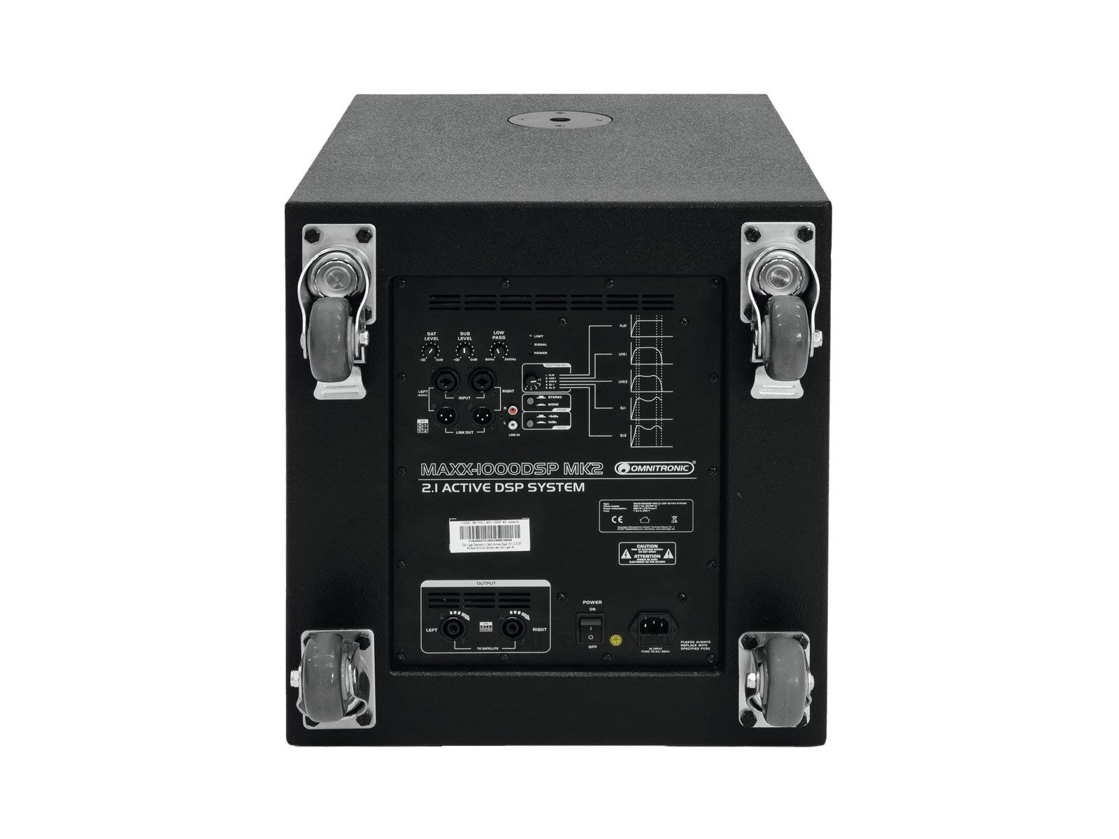 omnitronic-maxx-1000dsp-mk2-2-1-aktiv-system-1000-watt-15-sub-8-tops-mit-dsp image 3