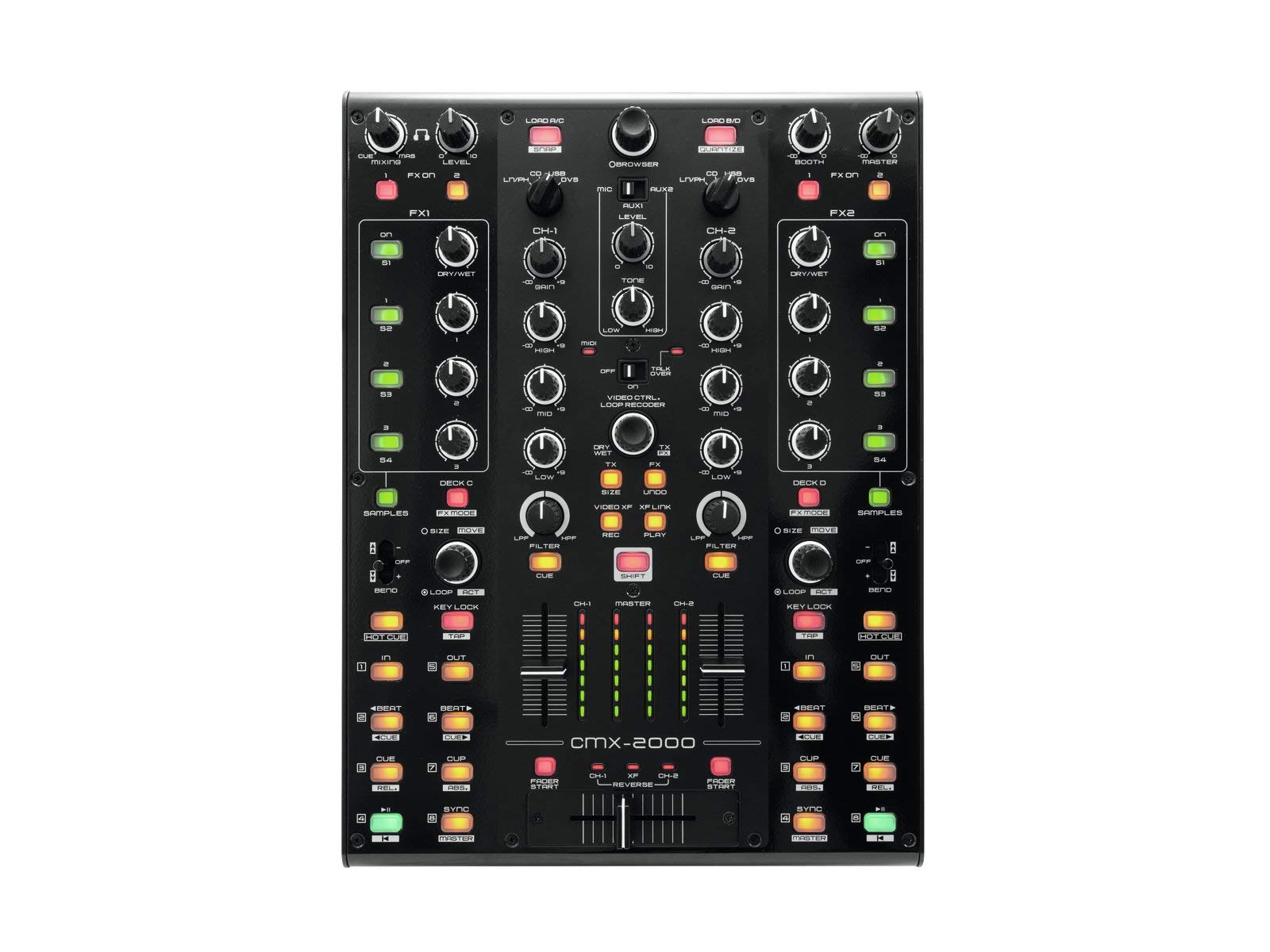 omnitronic-cmx-2000-2-1-kanal-midi-controller-dj-mixer image 1