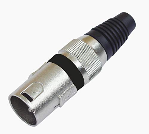omnitronic-xlr-stecker-3-polig-schwarz-10-st-ck-metallausf-hrung image 3