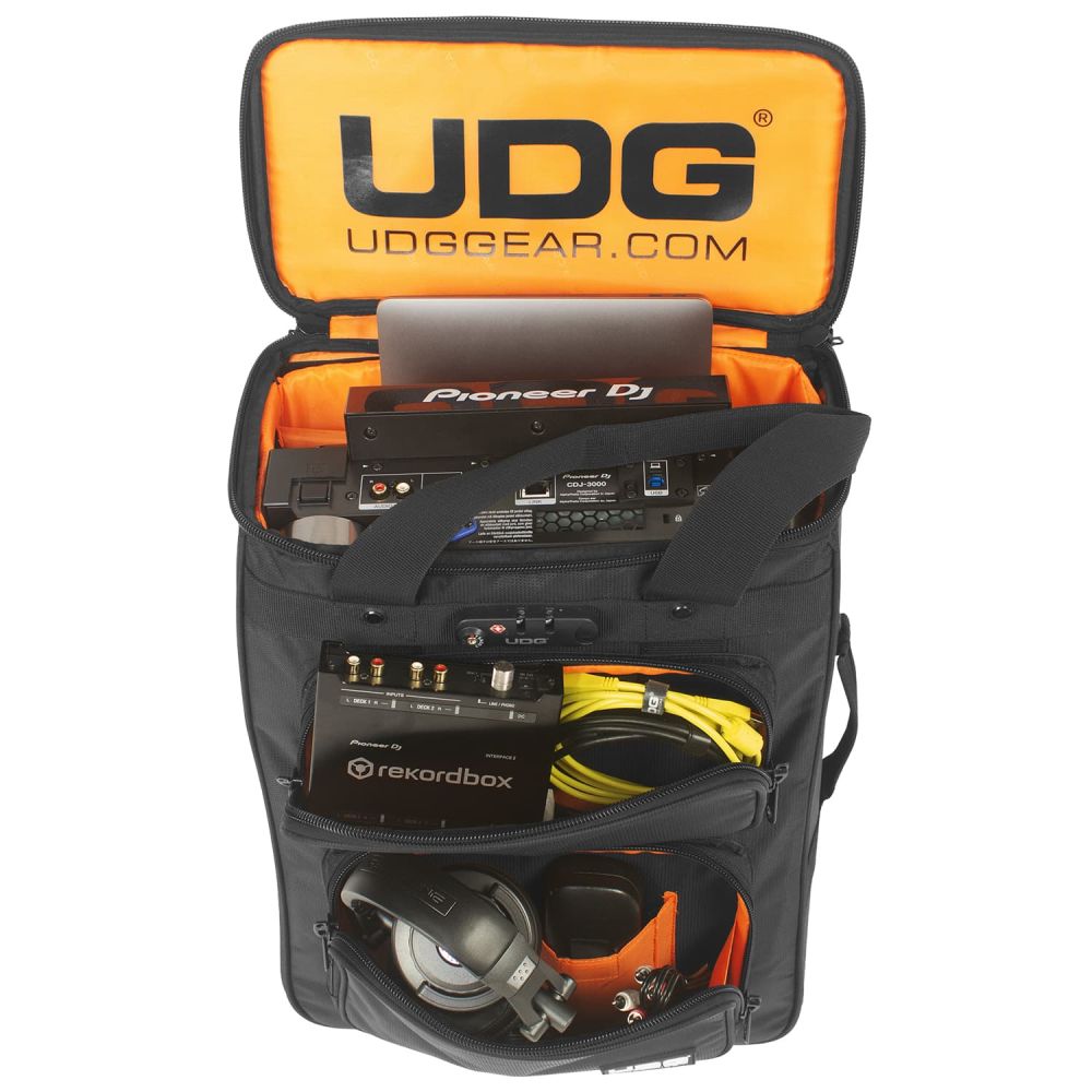 udg-ultimate-producer-backpack-trolley-black-orange image 2