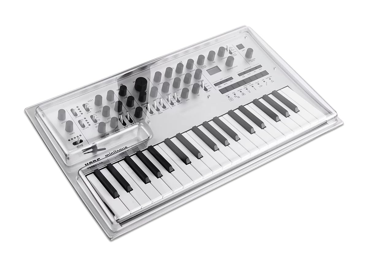 decksaver-korg-minilogue-cover-synthesizer-schutzh-lle-aus-polycarbonat image 1