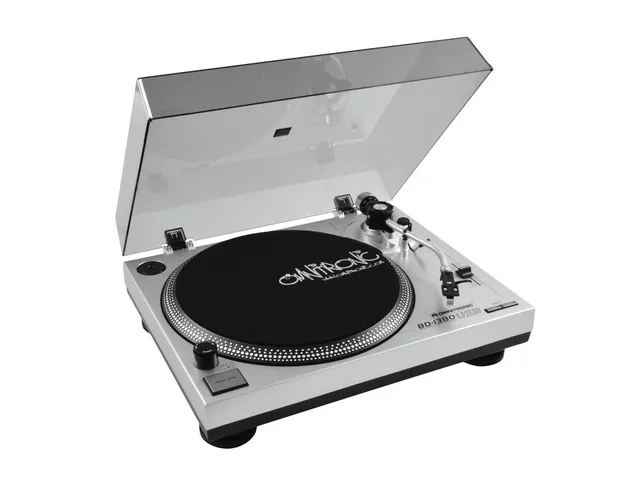 omnitronic-bd-1380-usb-dj-plattenspieler-silber-mit-phono-vorverst-rker image 1