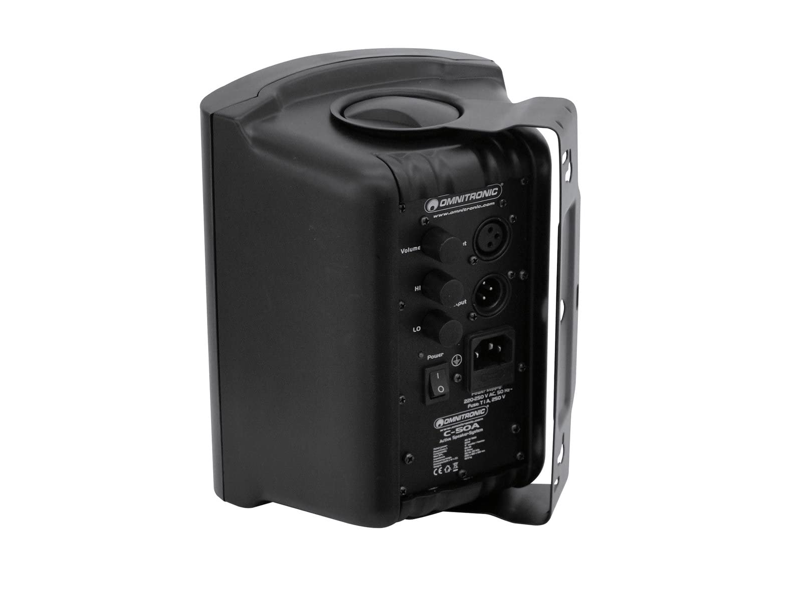 omnitronic-c-50a-aktiv-schwarz-2x-aktives-2-wege-lautsprecherpaar-5-50-w-rms image 3