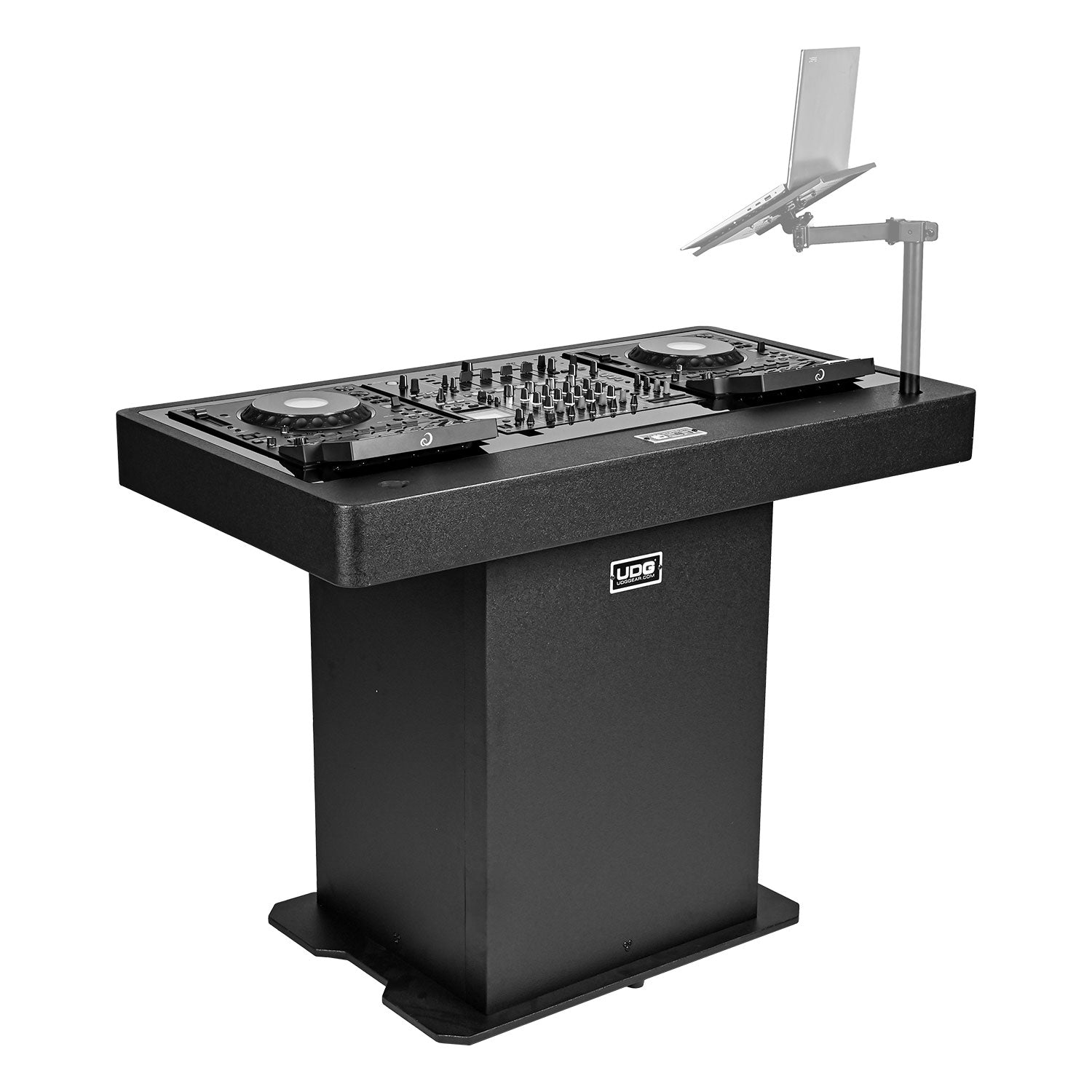 udg-ultimate-dj-podium-workstation-black image 3