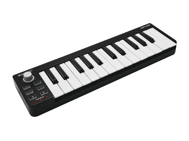 omnitronic-key-25-midi-controller-25-tasten-usb-midi-keyboard image 1