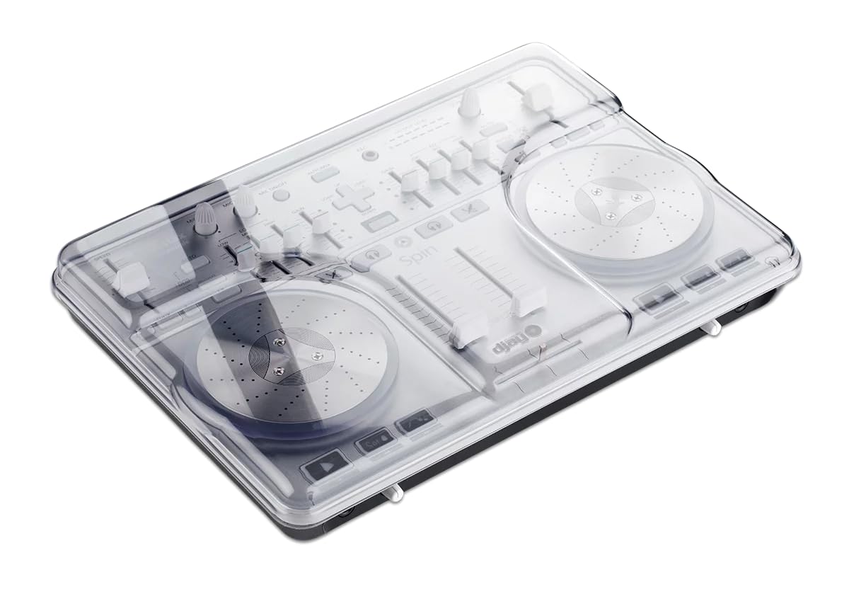 decksaver-ds-pc-spin-cover-f-r-vestax-spin-typhoon-rauchgrau-polycarbonat image 1