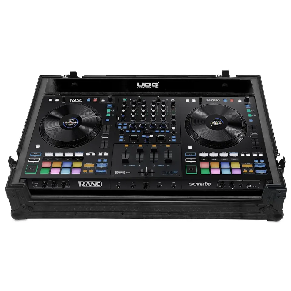 udg-ultimate-flight-case-rane-performer-four-black-plus-mit-rollen image 1