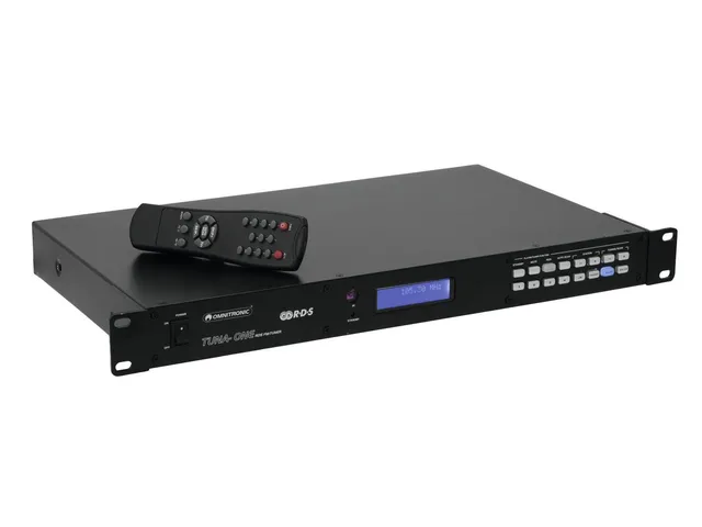 omnitronic-tuna-one-rds-fm-tuner-1-he-ukw-mw-tuner-mit-fernbedienung image 1