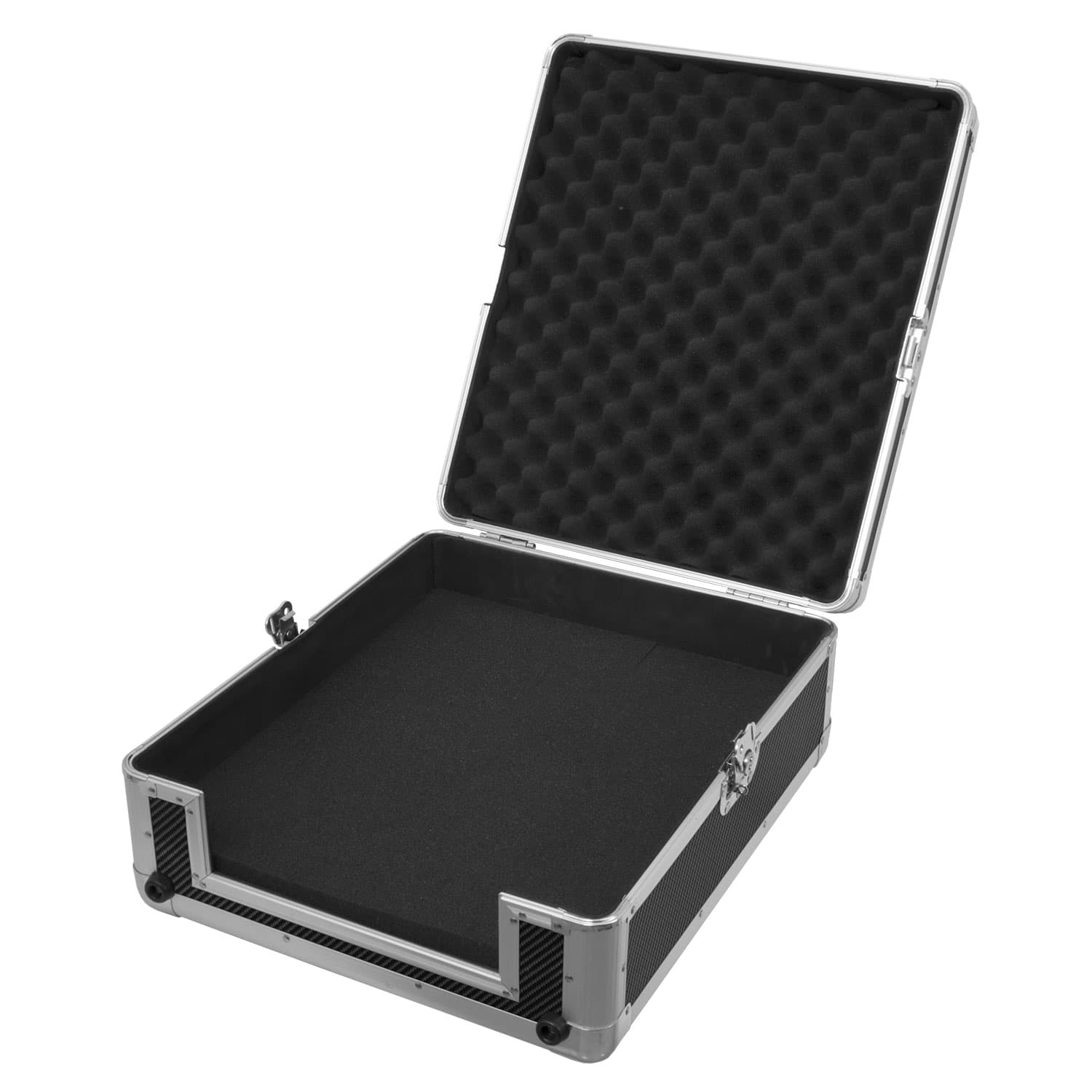 udg-ultimate-pick-foam-carbon-flight-case-multi-format-m-silver image 3