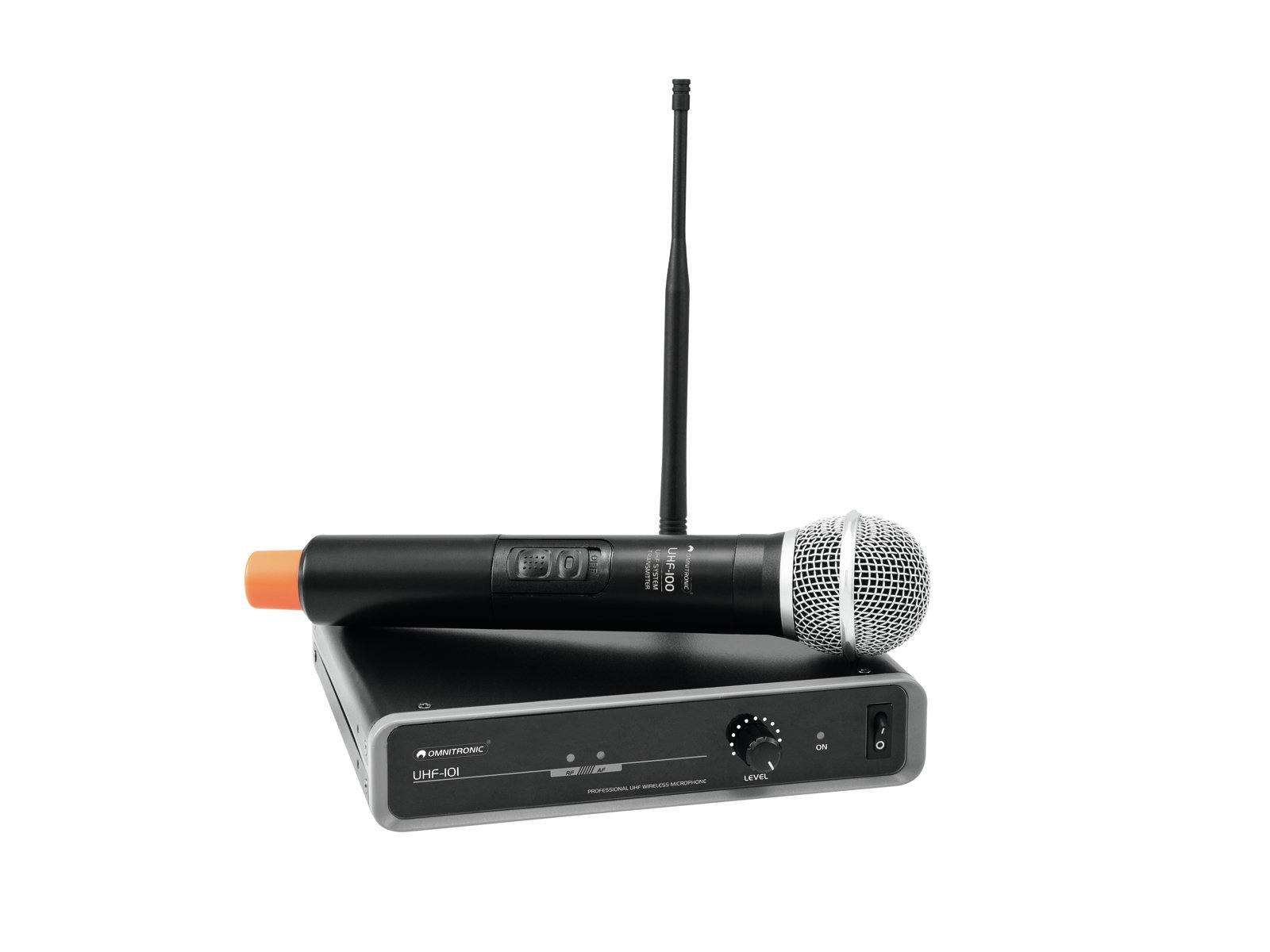 omnitronic-uhf-101-funkmikrofon-system-864-8-mhz-empf-nger-handmikrofon-uhf-pll image 1