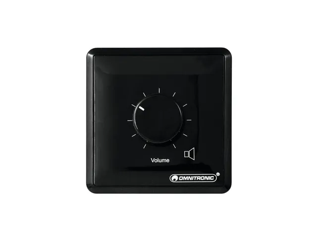 omnitronic-ela-ls-regler-5-w-mono-schwarz-mit-24-v-pflichtempfangsrelais image 1