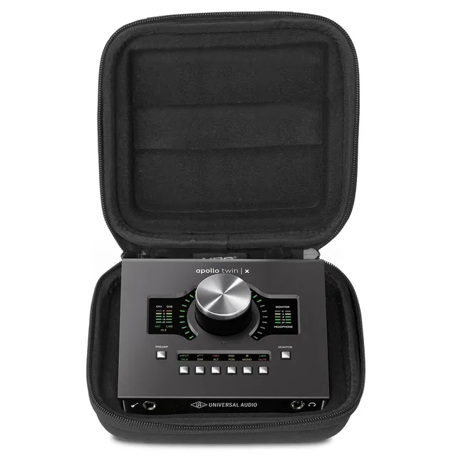 udg-creator-universal-audio-apollo-twin-mkii-x-hardcase-black-audio-interface-ca image 1