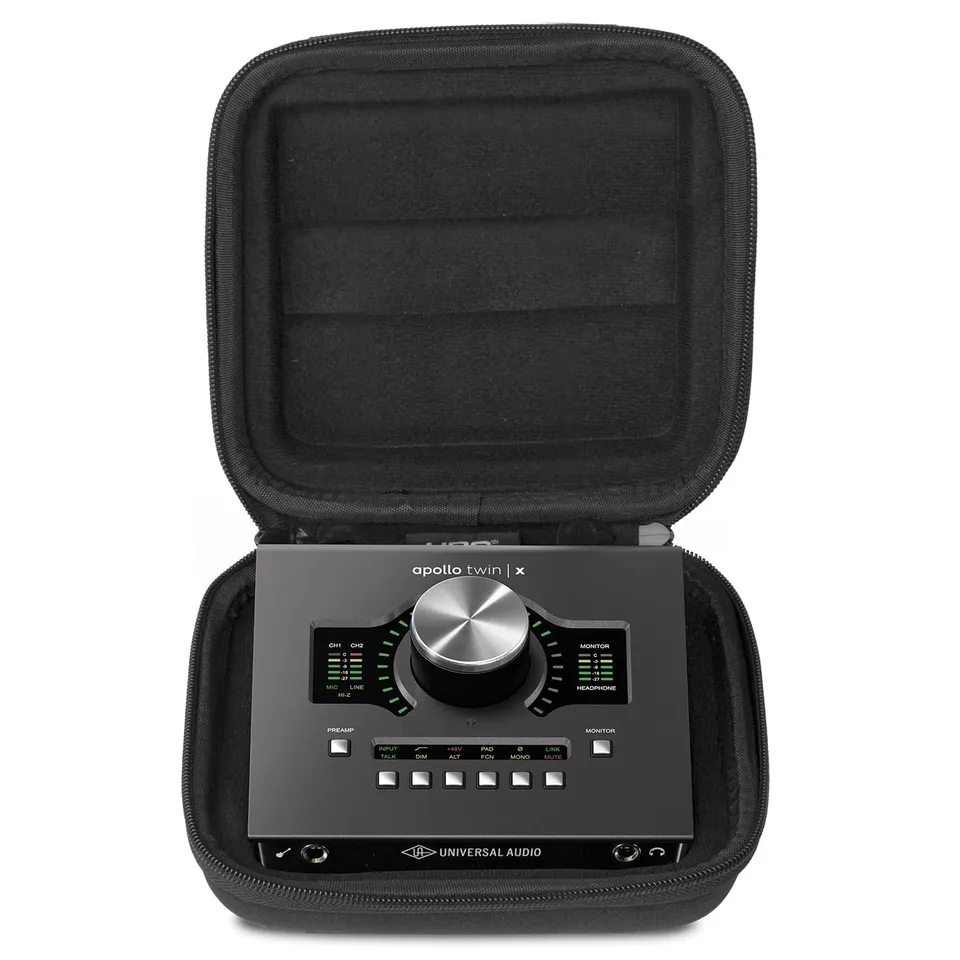 udg-creator-universal-audio-apollo-twin-mkii-x-hardcase-black-audio-interface-ca image 1