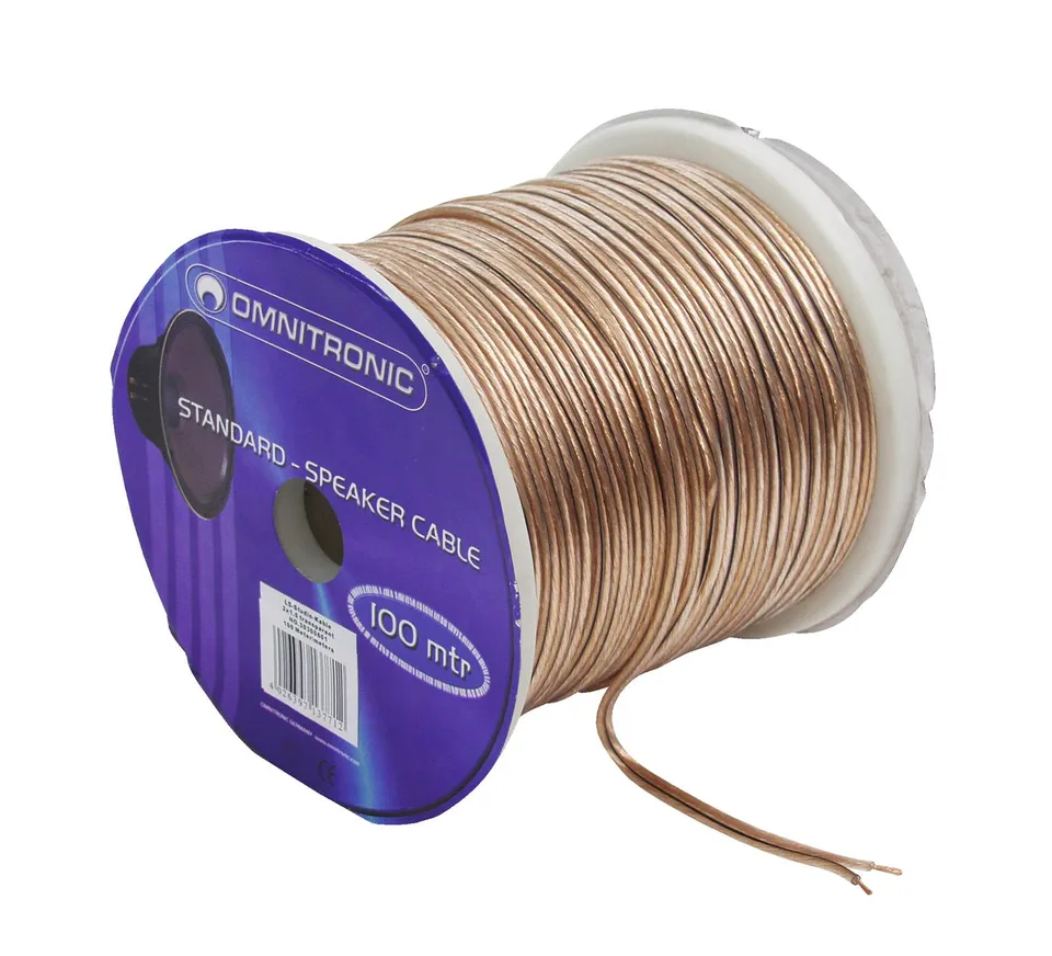 omnitronic-lautsprecherkabel-2-x-1-5-mm-100-m-transparent image 1